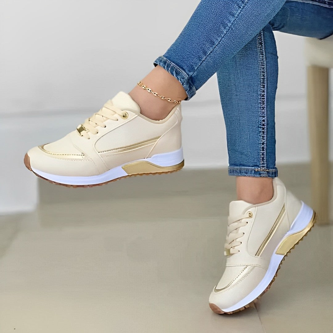 Elegante en comfortabele sneakers met dempende zool voor dagelijks gebruik – Dames