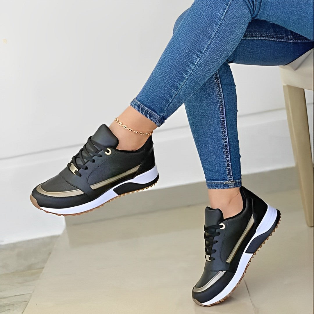 Elegante en comfortabele sneakers met dempende zool voor dagelijks gebruik – Dames