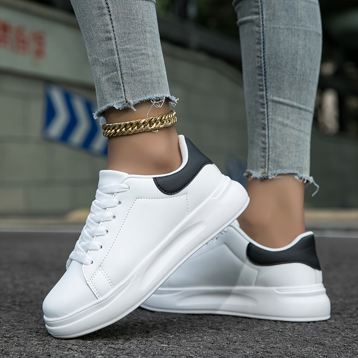Comfortabele orthopedische sneakers met pijn verlichtende ondersteuning – Dames