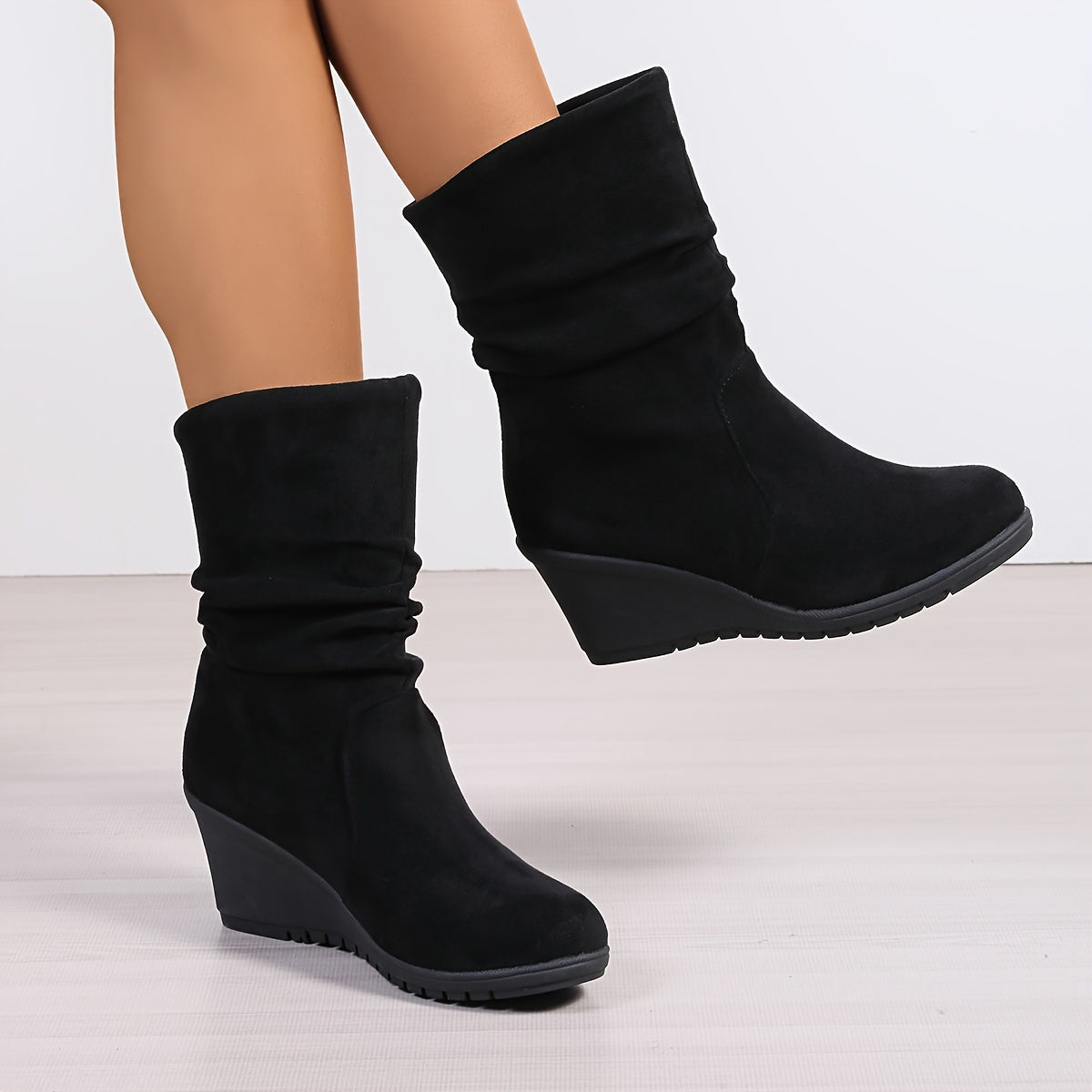 Chique instaplaarsjes met sleehak en comfortabele pasvorm – Dames