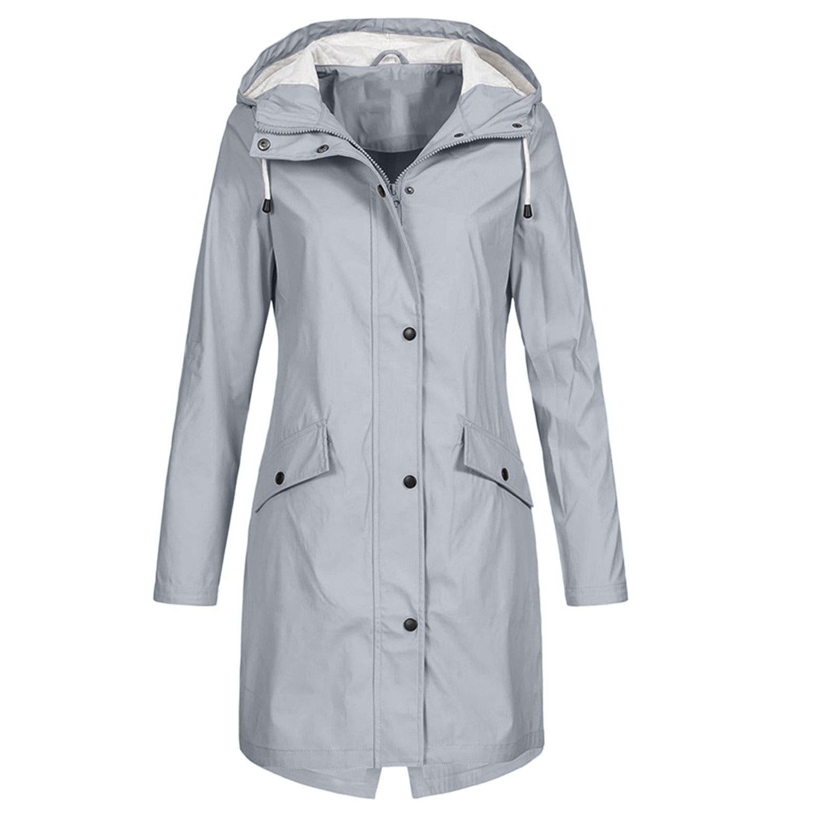 Modieuze winddichte regenjas met elegant design – Dames