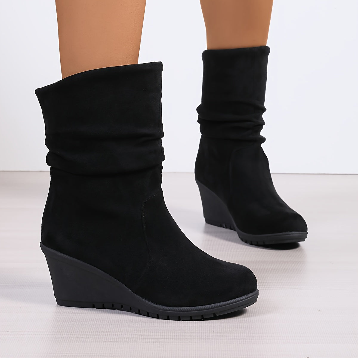 Chique instaplaarsjes met sleehak en comfortabele pasvorm – Dames