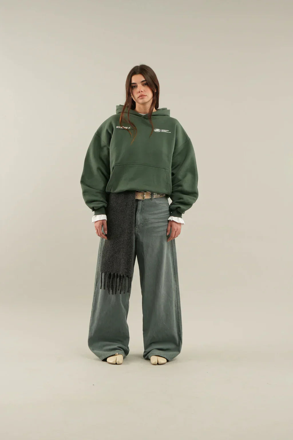 Comfortabele hoodie van katoenmix voor winter – Dames