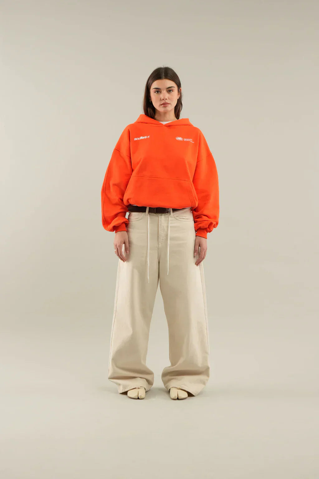 Comfortabele hoodie van katoenmix voor winter – Dames
