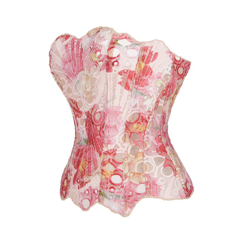 Evy | Stijlvolle Kanten Zomer Corset Voor Dames