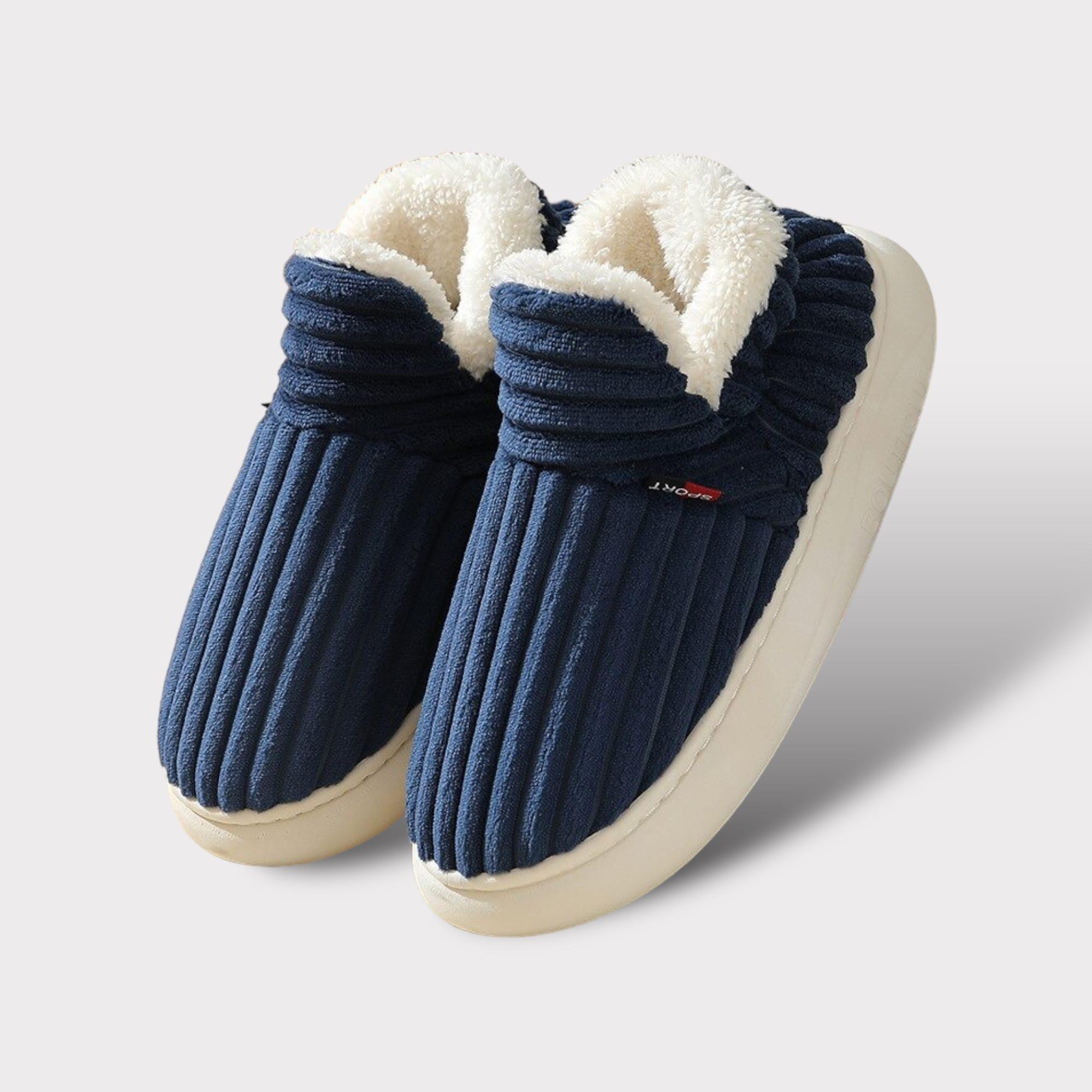 Warme fleece pantoffels met zachte voering en therapeutisch comfort – Dames