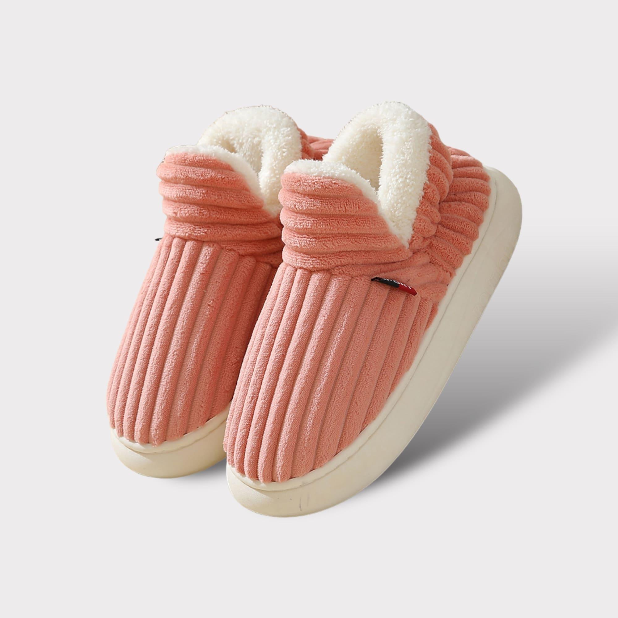 Warme fleece pantoffels met zachte voering en therapeutisch comfort – Dames