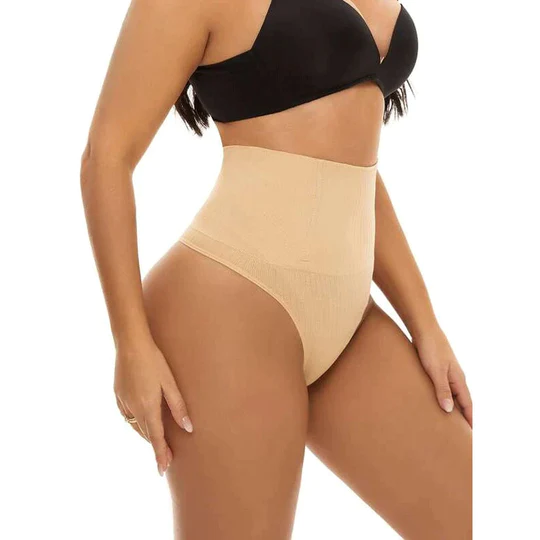 Vormgevende naadloze string met hoge taille en comfortabele pasvorm – Dames