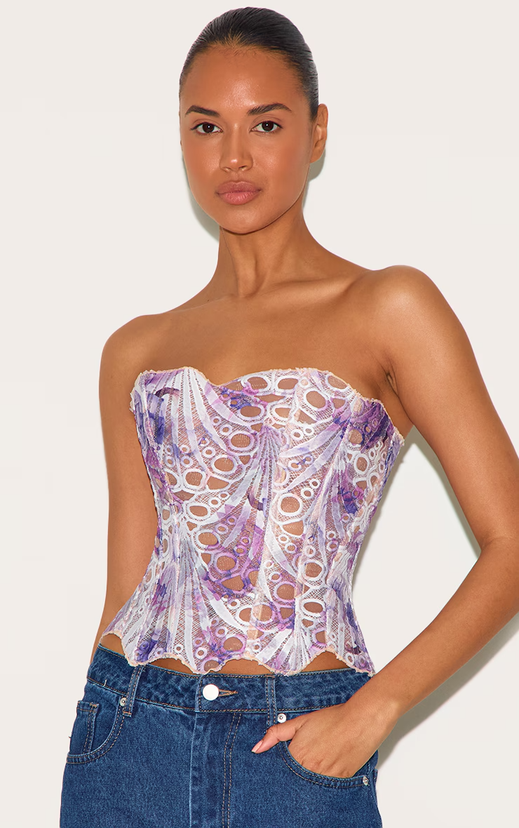 Evy | Stijlvolle Kanten Zomer Corset Voor Dames