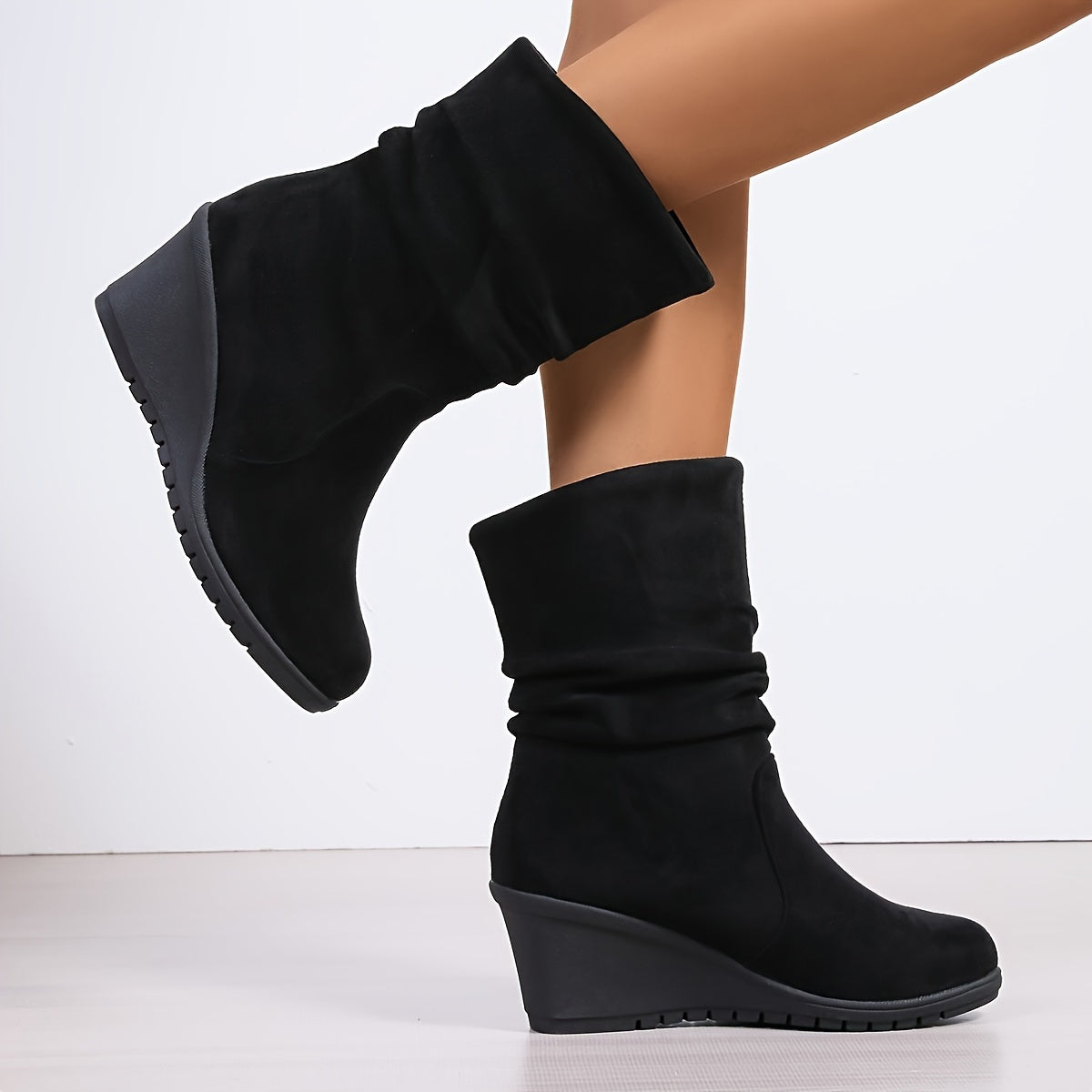Chique instaplaarsjes met sleehak en comfortabele pasvorm – Dames