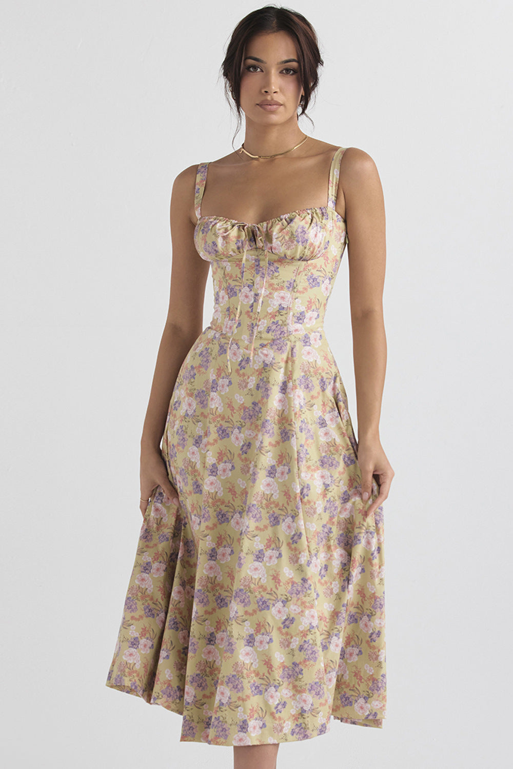 Mila | Elegante Curve Zomer Jurk Voor Voor Dames