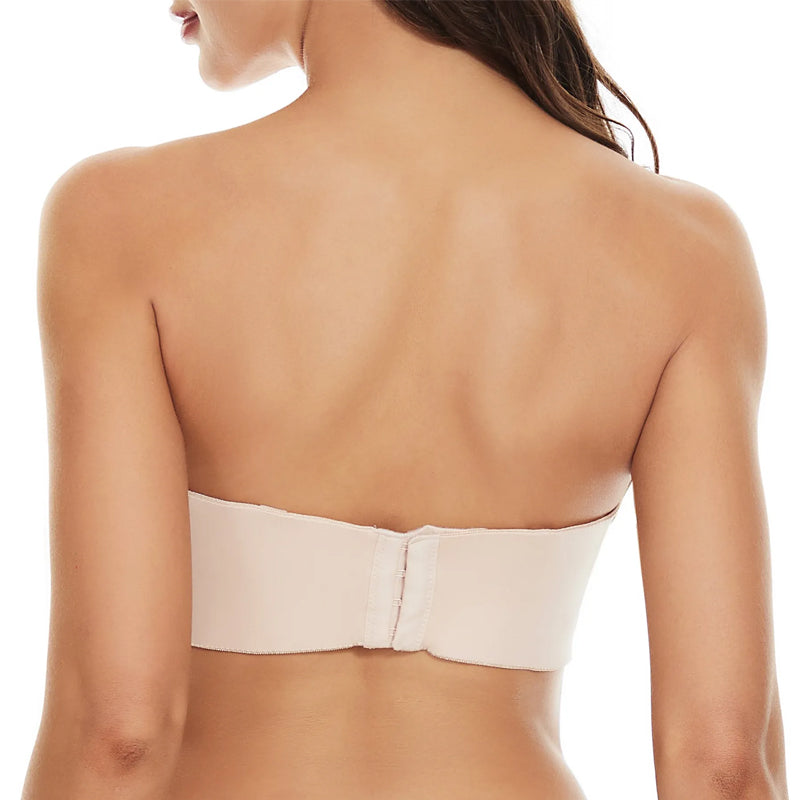 Comfortabele naadloze strapless bh met ademende ondersteuning – Dames