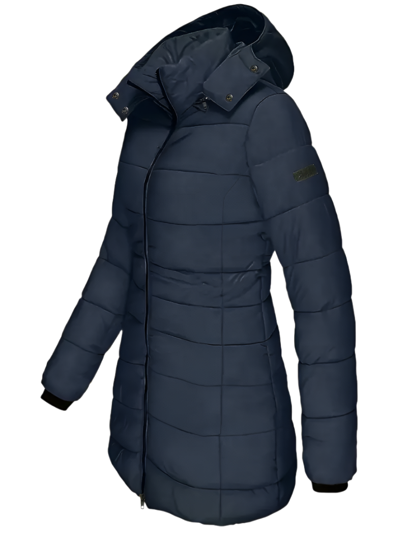 Warme winterjas met capuchon en elegante pasvorm voor ultiem comfort – Dames