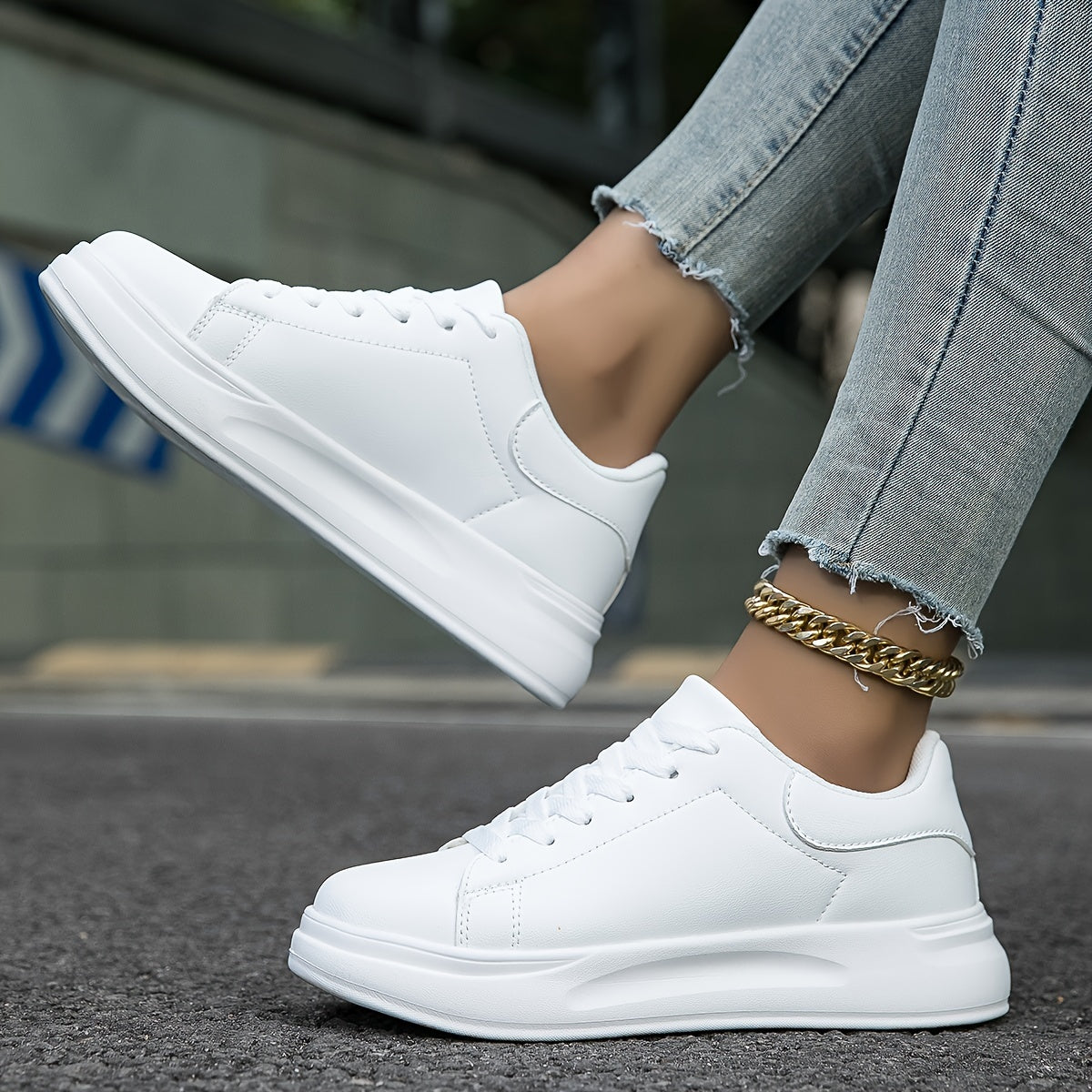 Comfortabele orthopedische sneakers met pijn verlichtende ondersteuning – Dames