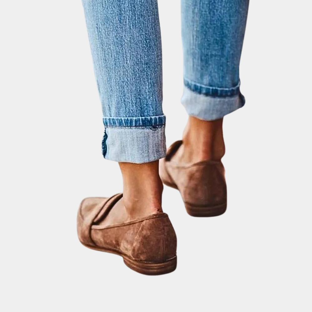 Comfortabele loafers van hoogwaardig materiaal voor een stijlvolle herfstlook – Dames