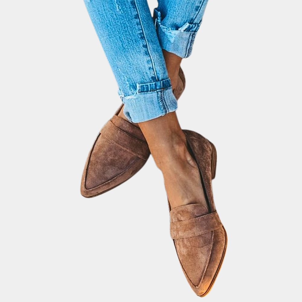 Comfortabele loafers van hoogwaardig materiaal voor een stijlvolle herfstlook – Dames