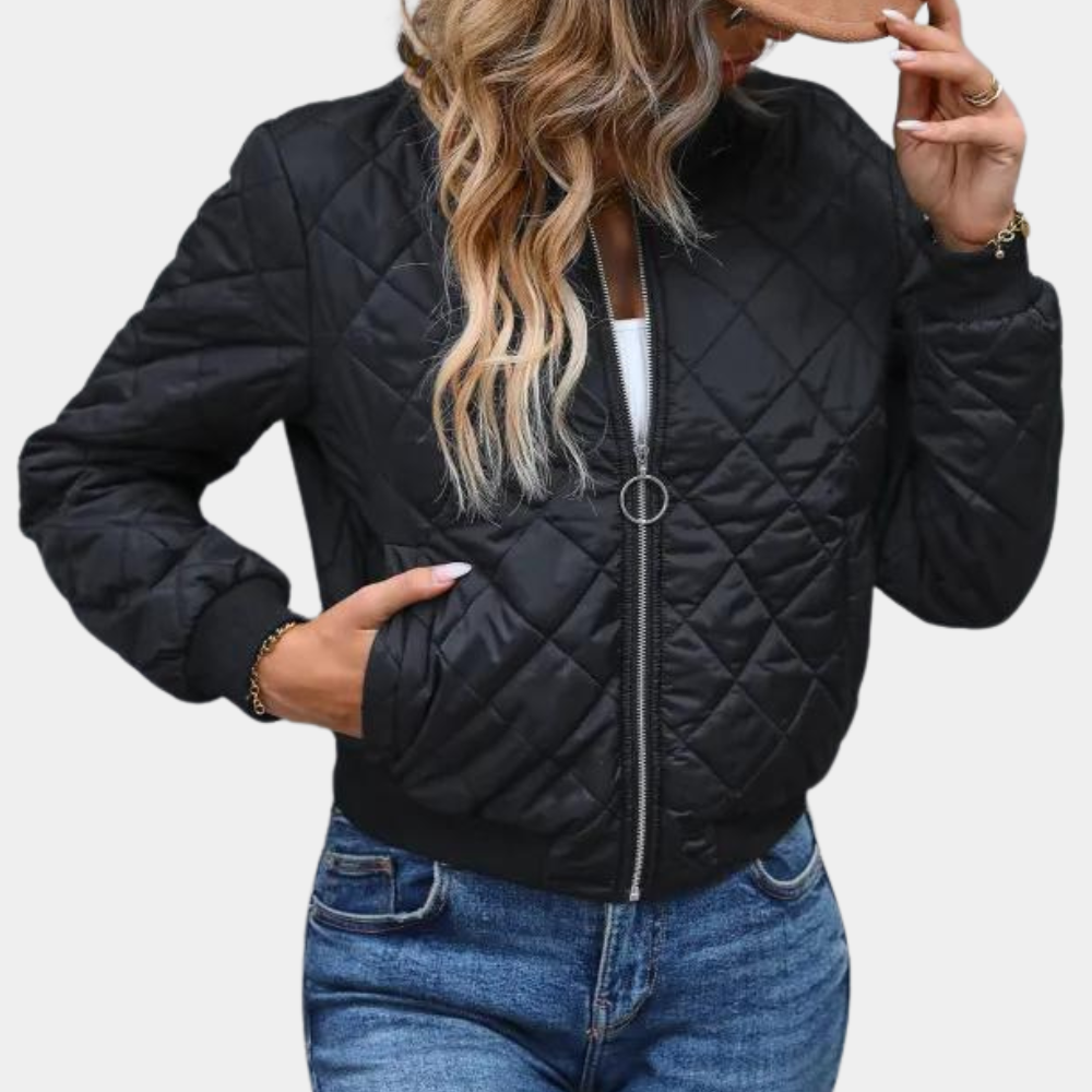 Stijlvol kort bomberjack voor de winter – Dames