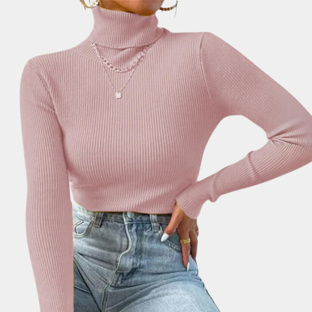 Luxe gebreide coltrui met tijdloos design – Dames