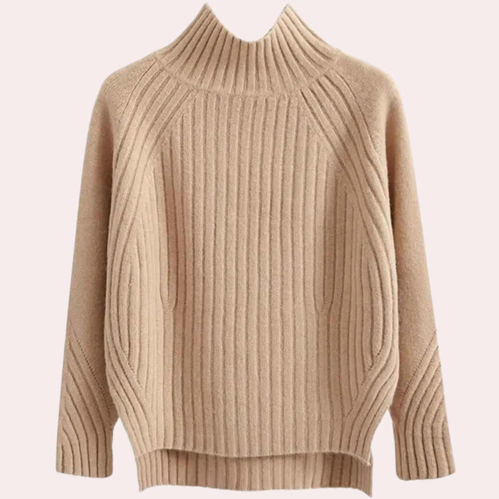 Luxe gebreide trui van zachte stof – Dames