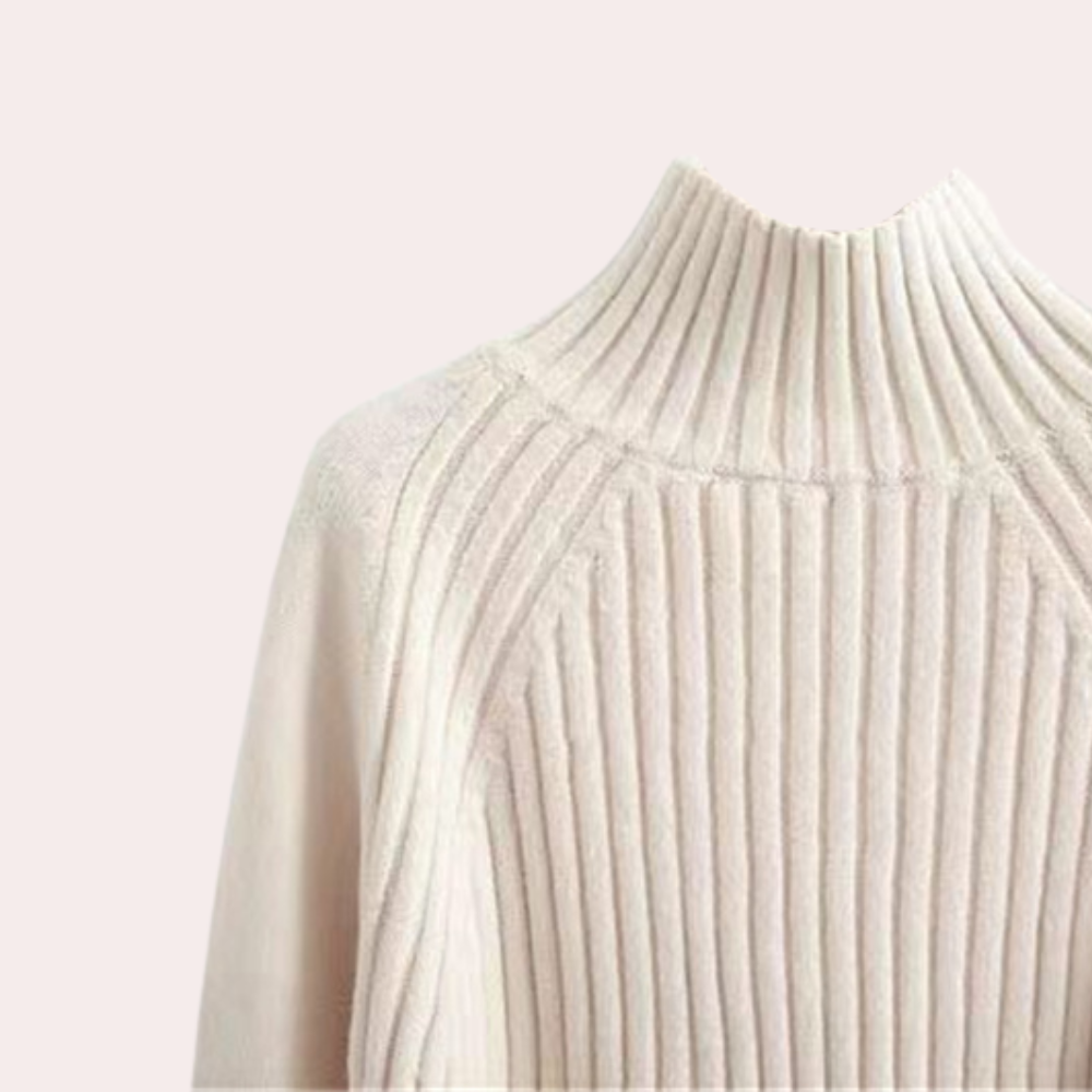 Luxe gebreide trui van zachte stof – Dames