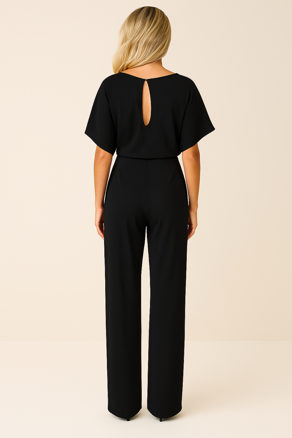 Minimalistische jumpsuit met elegante pasvorm – Dames