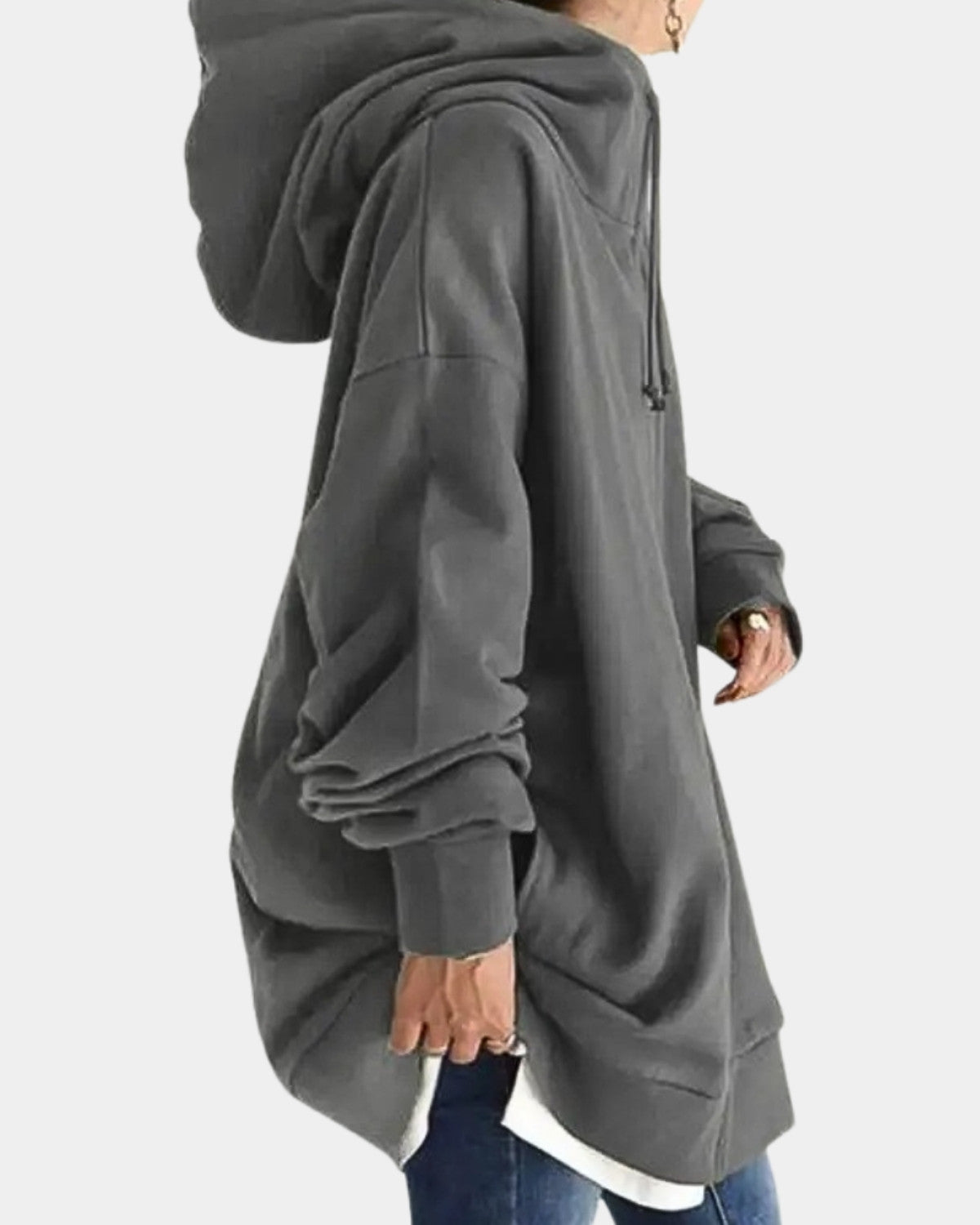 Comfortabel vest met capuchon – Dames