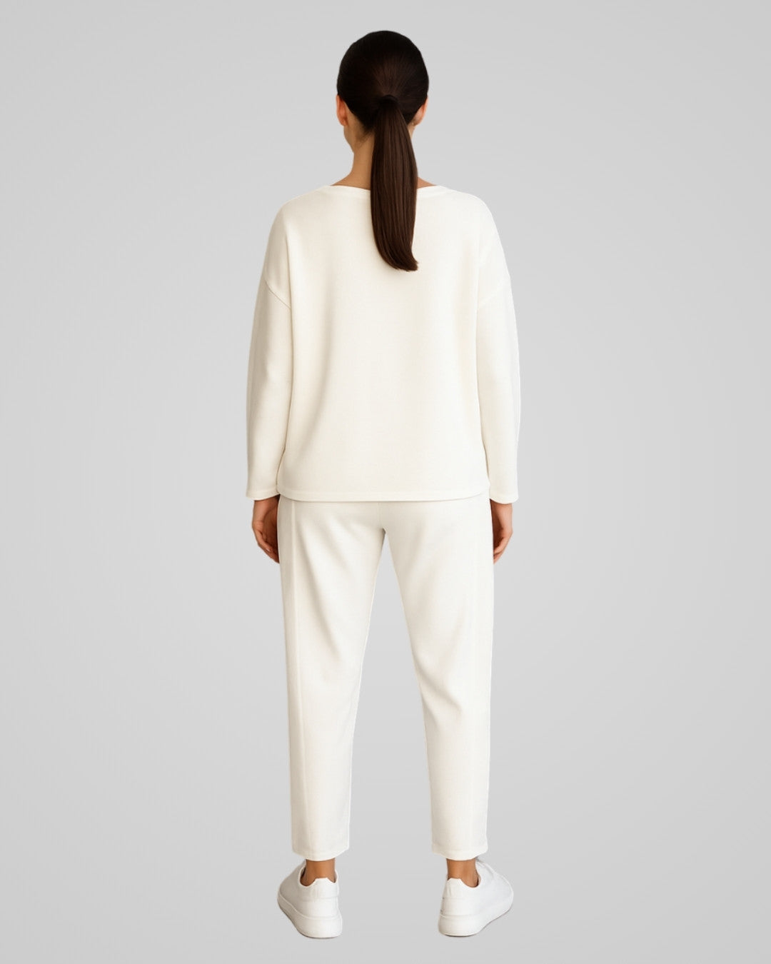 Comfortabele effen lounge set - Dames