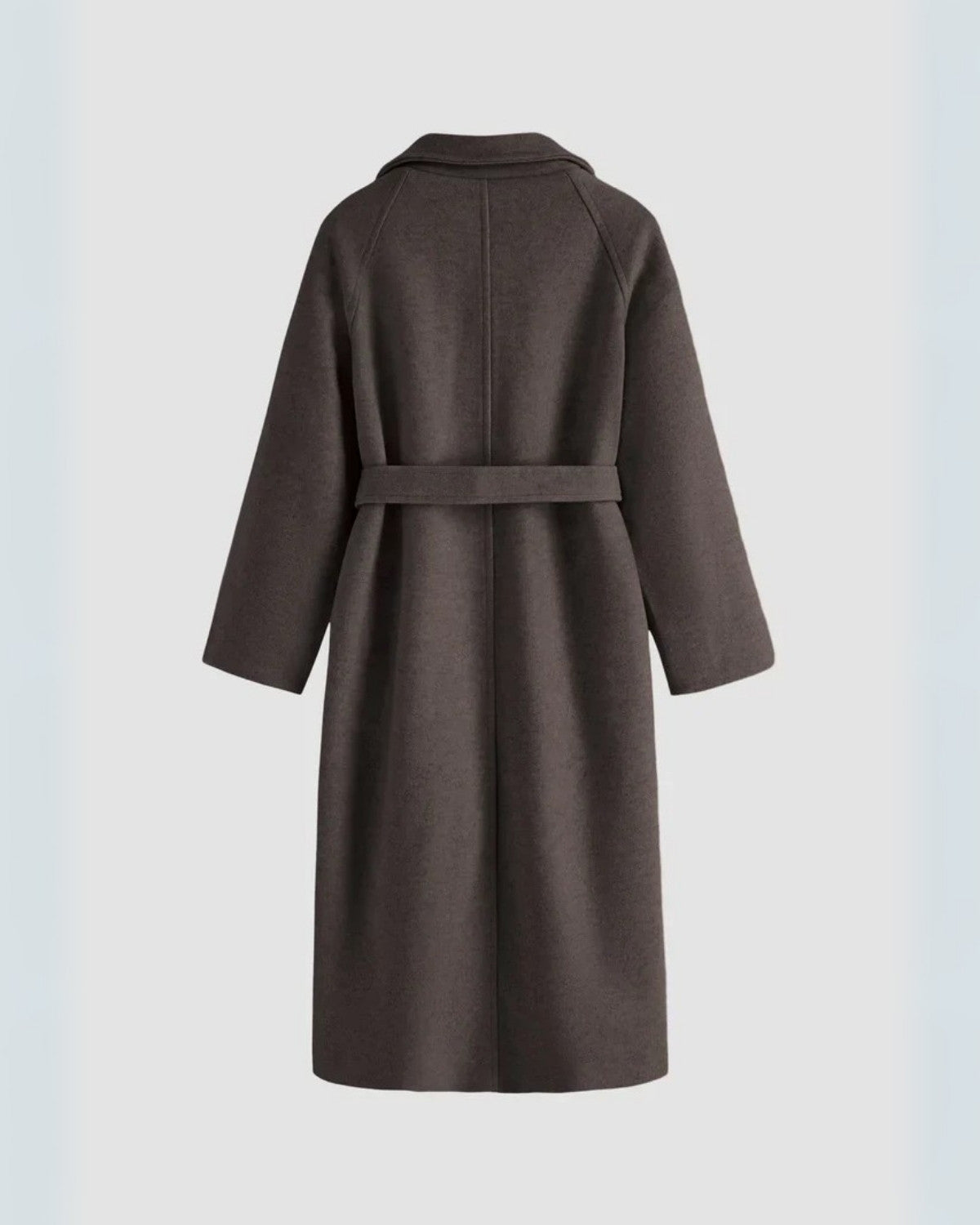 Elegante lange wollen manteljas voor winterdagen – Dames