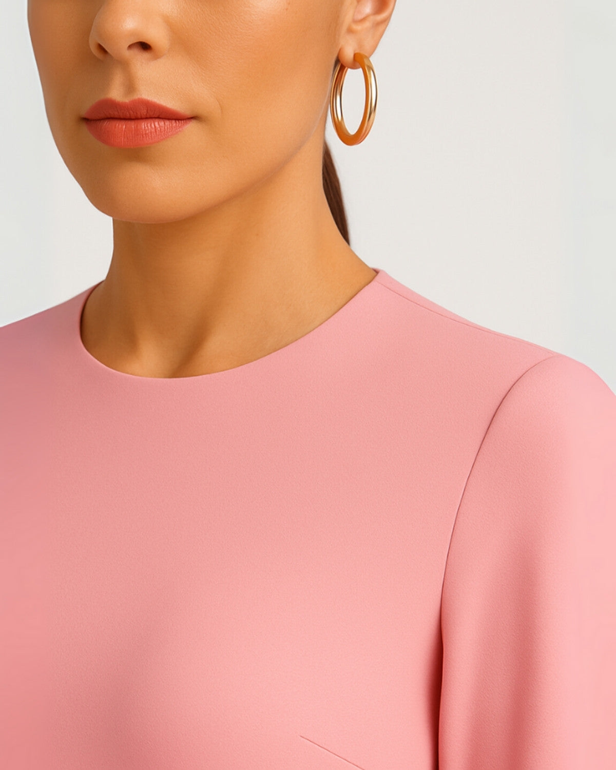 Elegante slanke satijnen maxi jurk voor de zomer – Dames