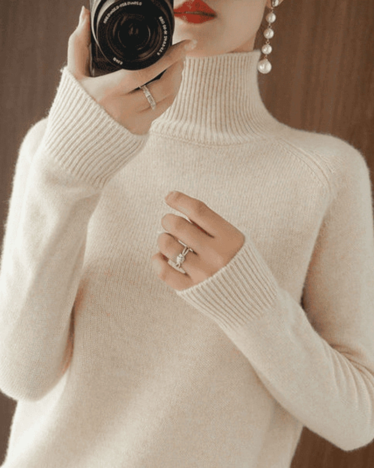 Elegante trui van kasjmier voor de herfst – Dames