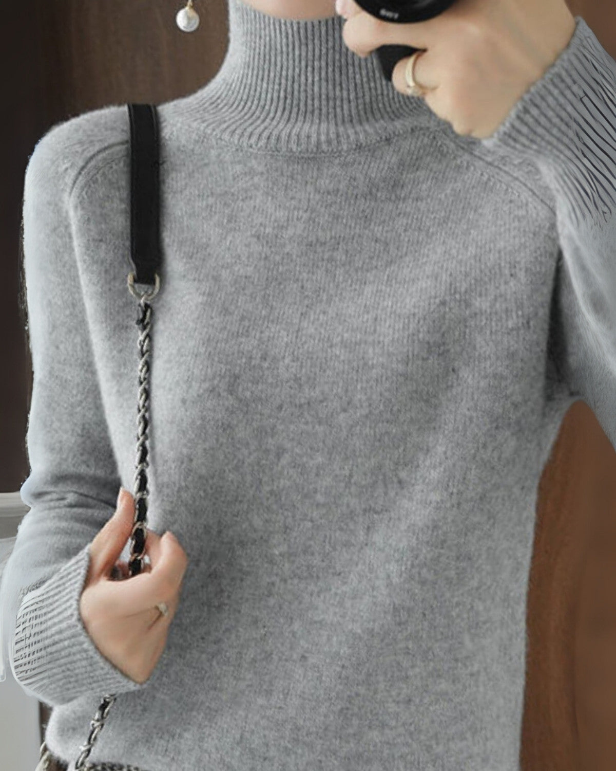 Elegante trui van kasjmier voor de herfst – Dames