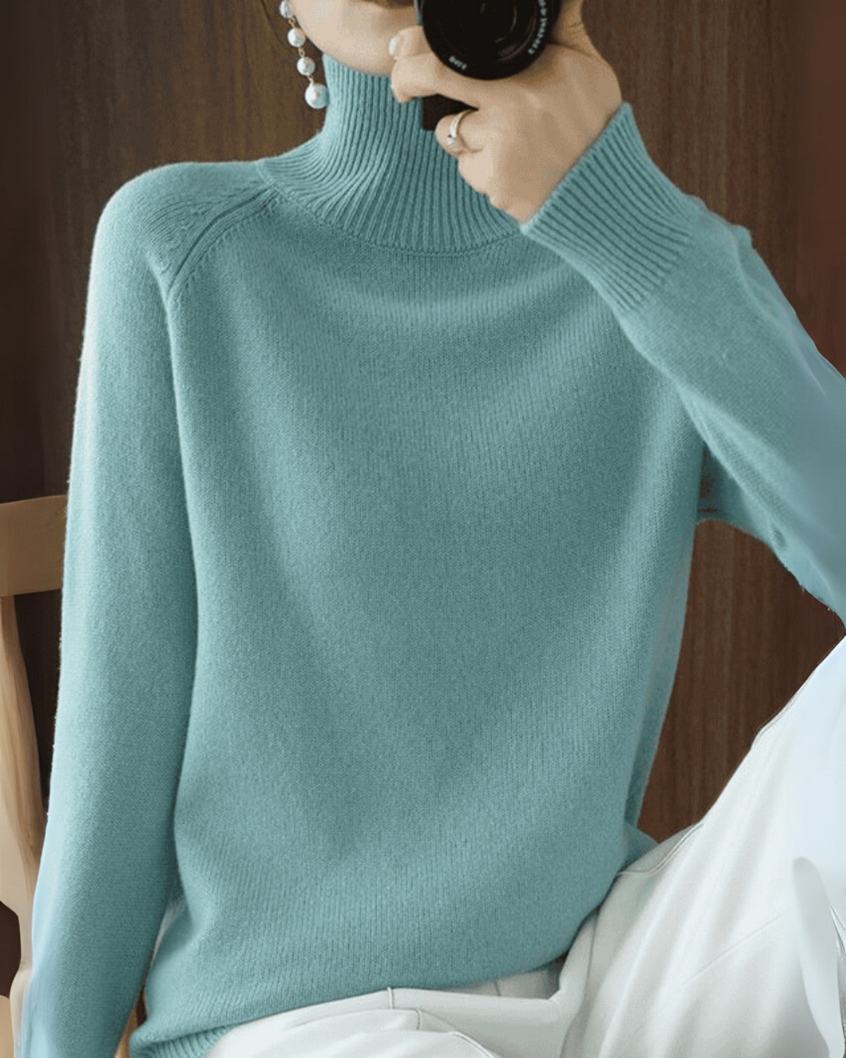 Elegante trui van kasjmier voor de herfst – Dames