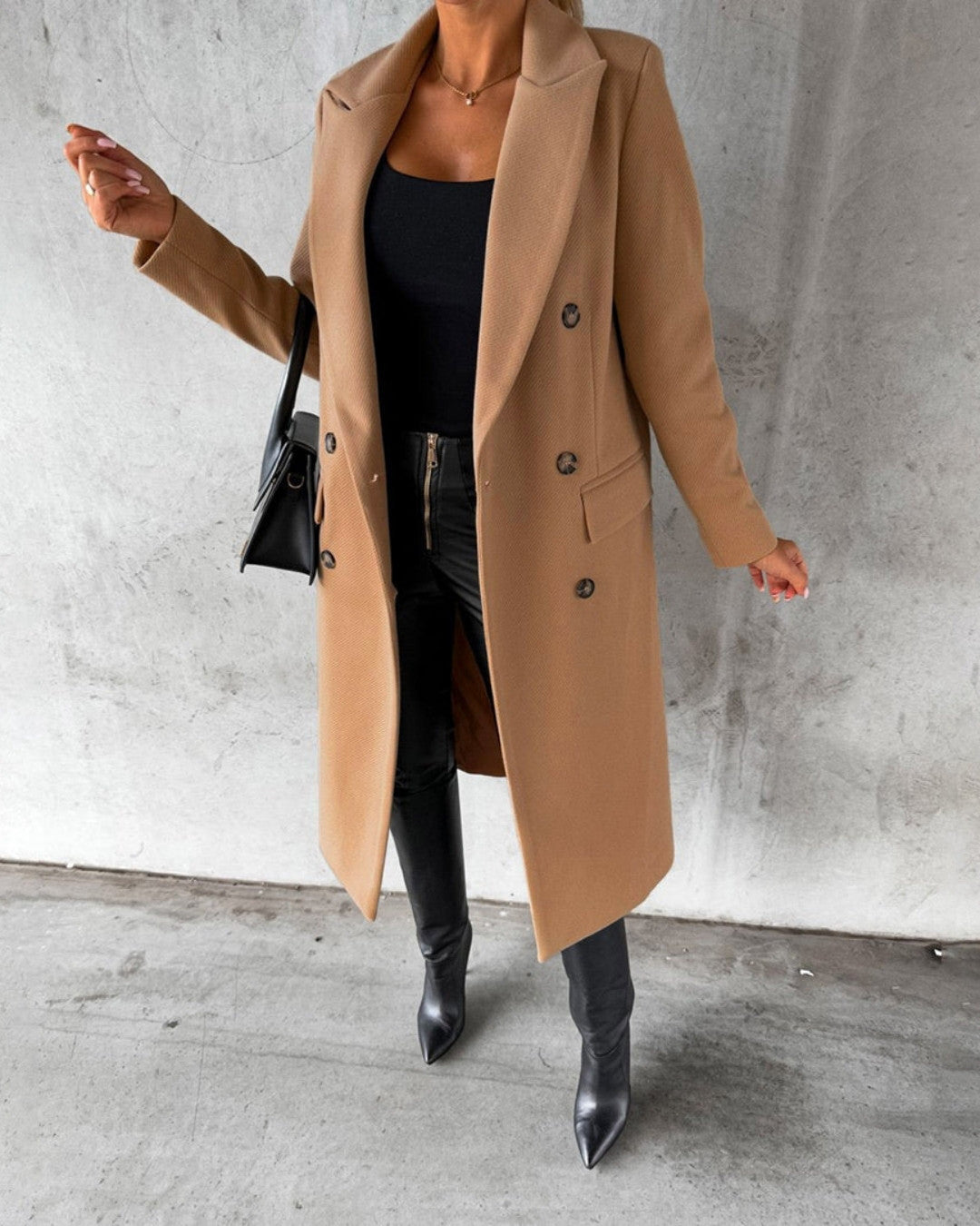 Elegante winterjas dames met warme voering en nette uitstraling – Dames