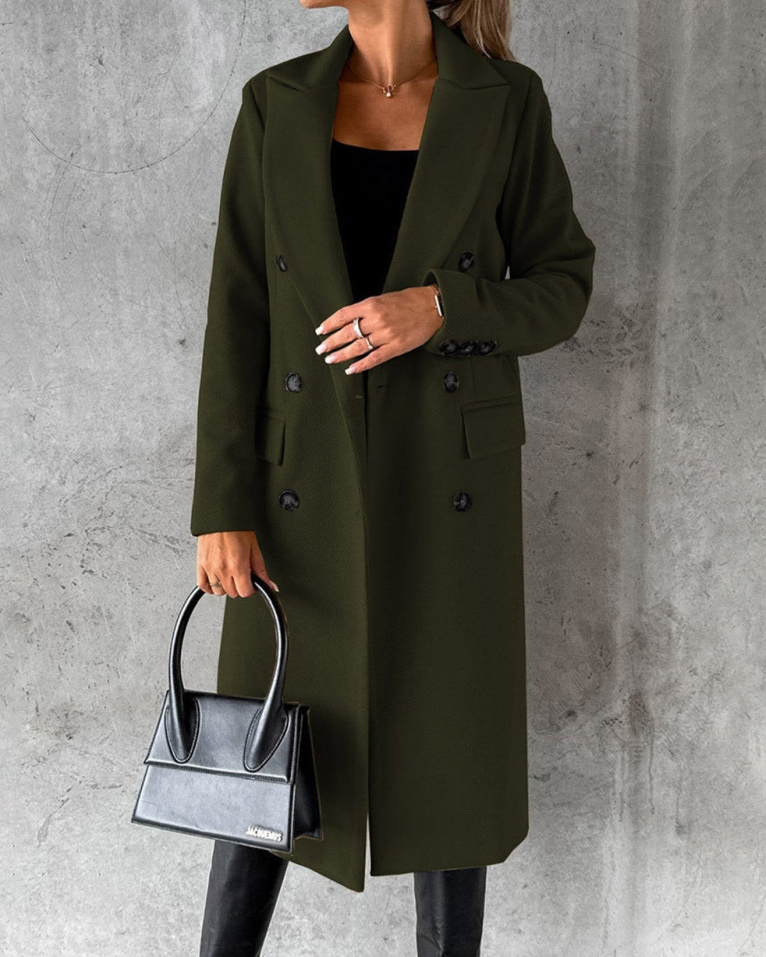 Elegante winterjas dames met warme voering en nette uitstraling – Dames