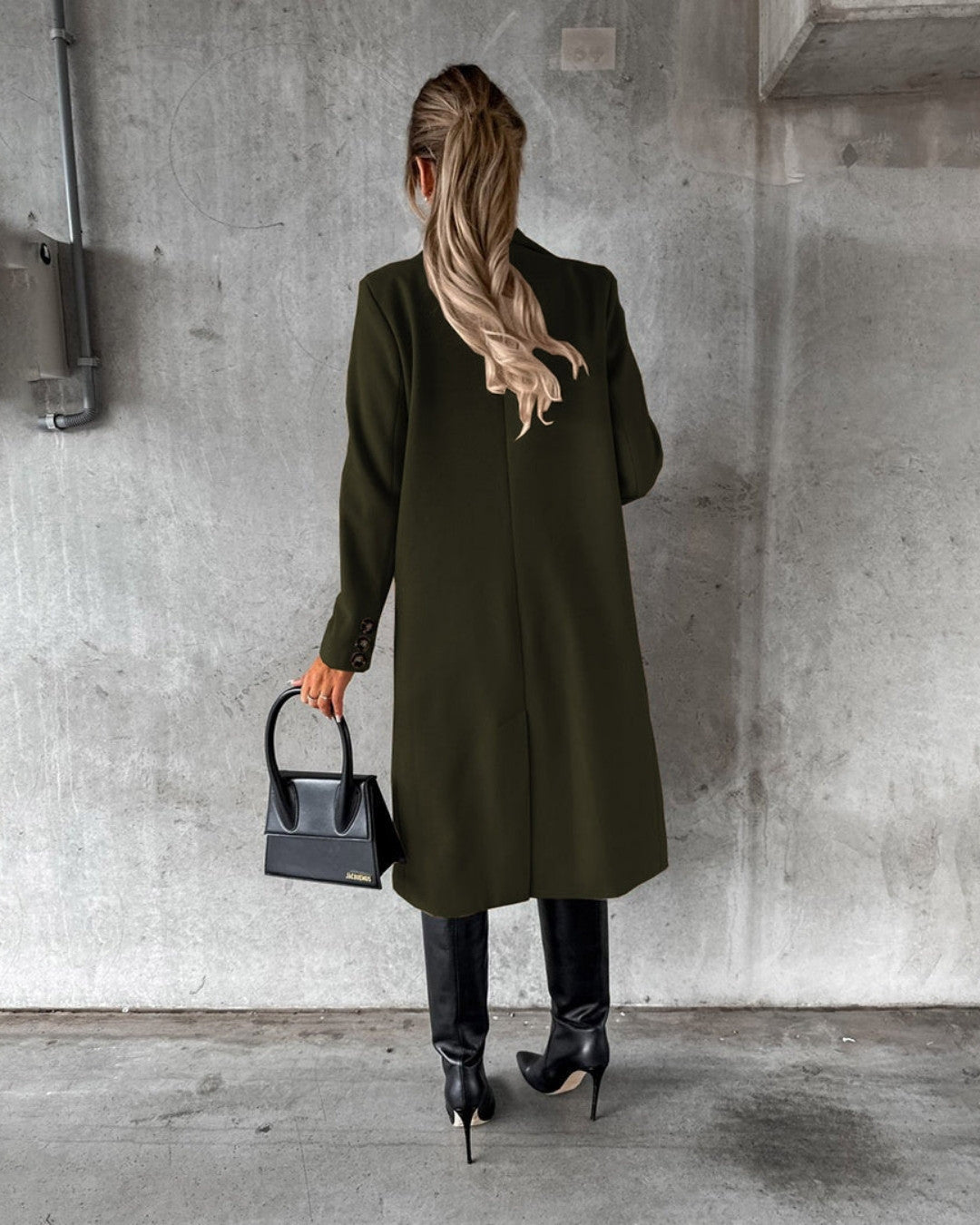 Elegante winterjas dames met warme voering en nette uitstraling – Dames