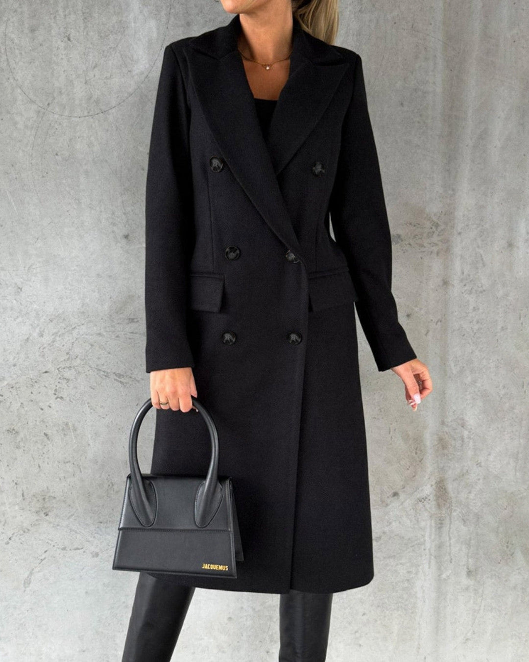 Elegante winterjas dames met warme voering en nette uitstraling – Dames