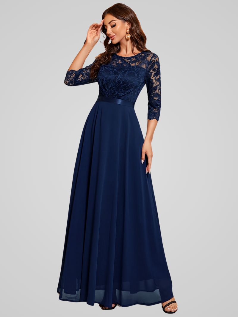 Elegante tijdloze maxi jurk - Dames