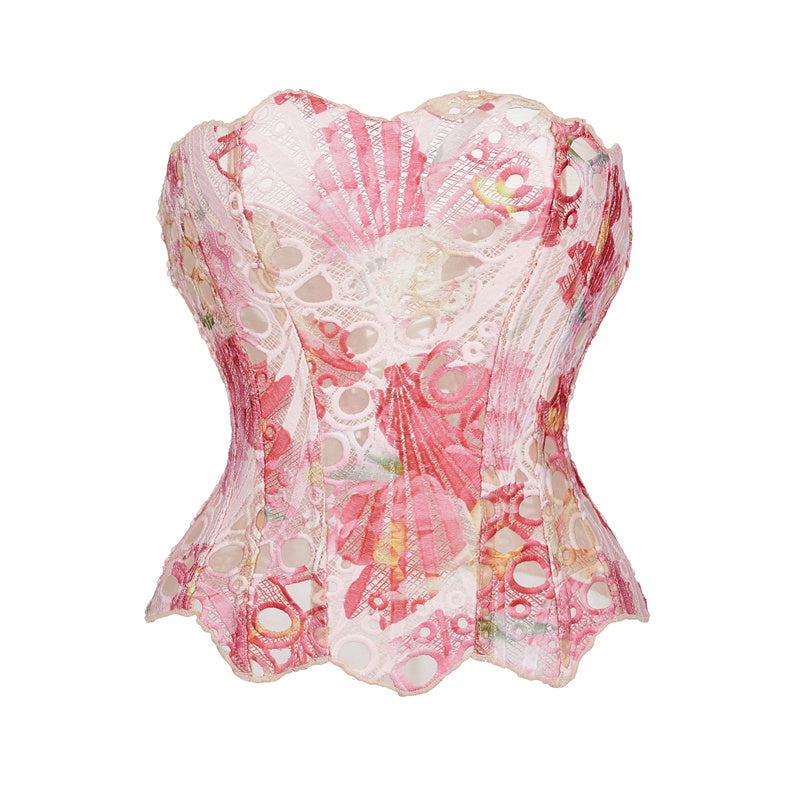 Evy | Stijlvolle Kanten Zomer Corset Voor Dames