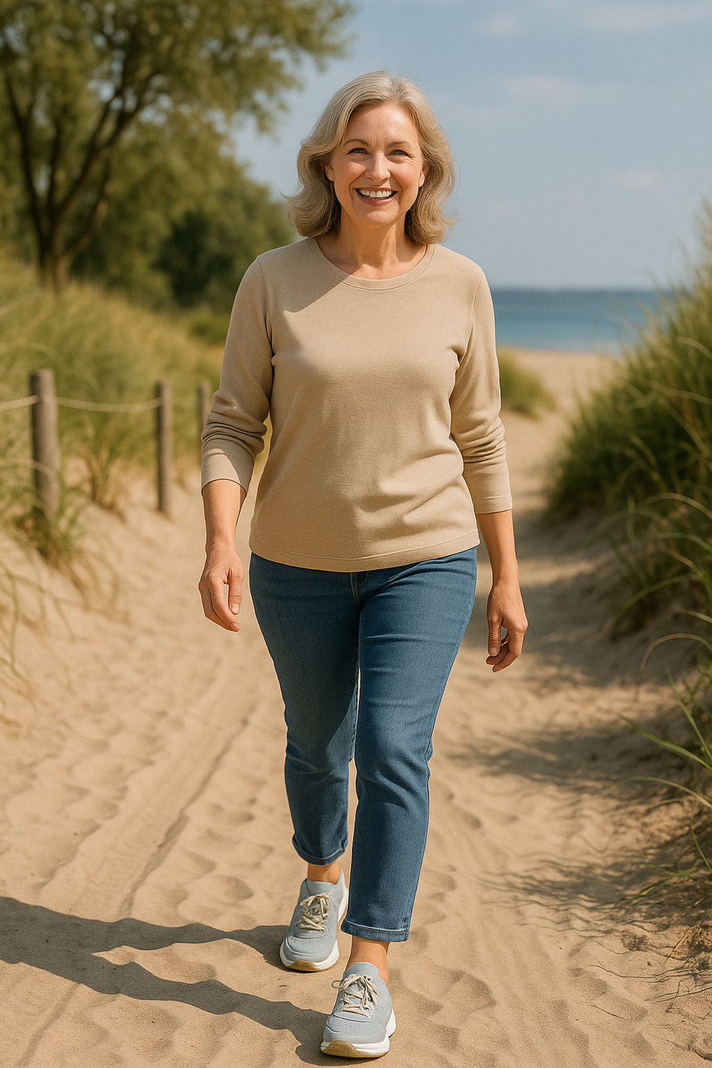 Orthopedische dames wandelschoenen met ademend design – Dames
