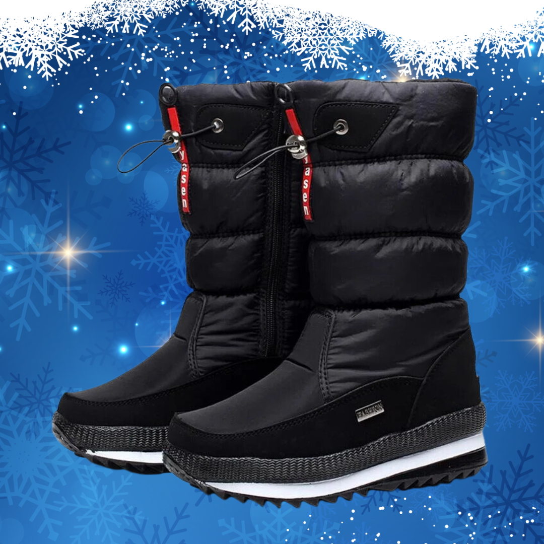 Warme winterlaarzen met stijlvol design – Dames
