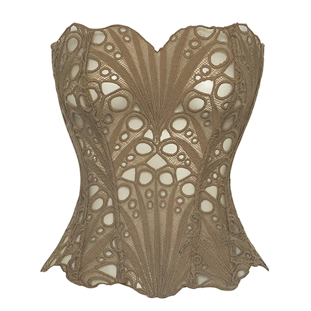 Evy | Stijlvolle Kanten Zomer Corset Voor Dames