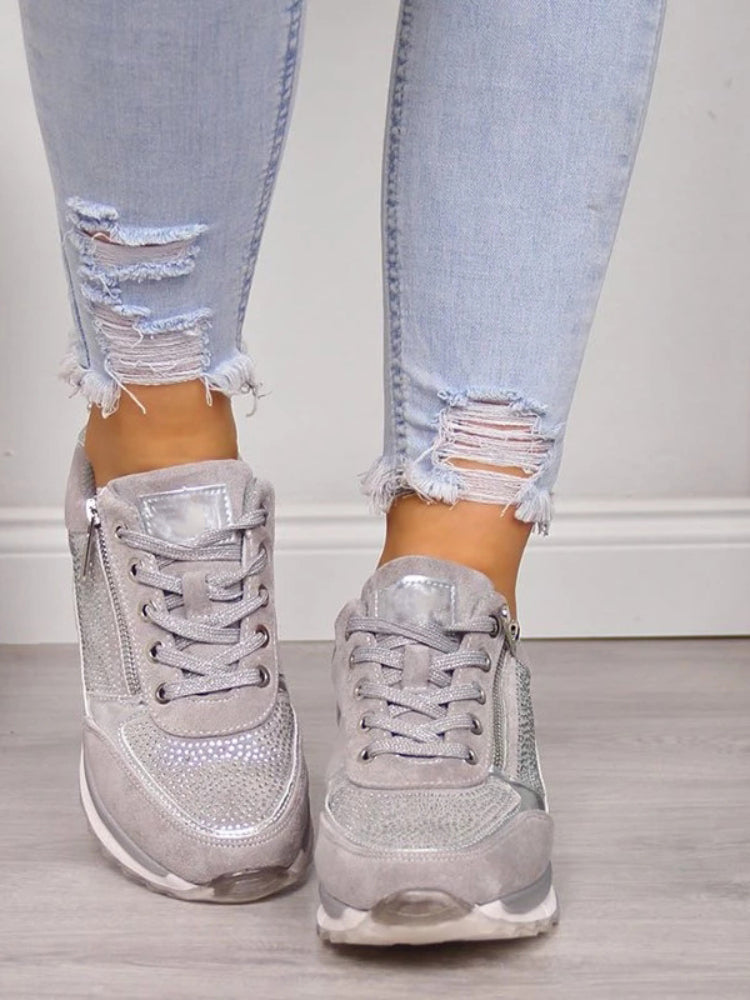 Orthopedische comfortschoenen van suède met voetboogondersteuning – Dames