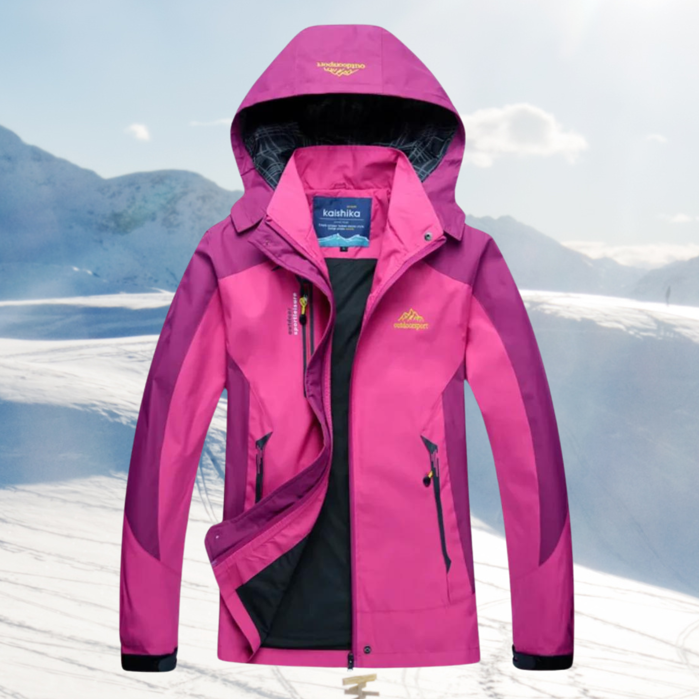 Lichtgewicht outdoor jas wind- en waterdicht – Dames