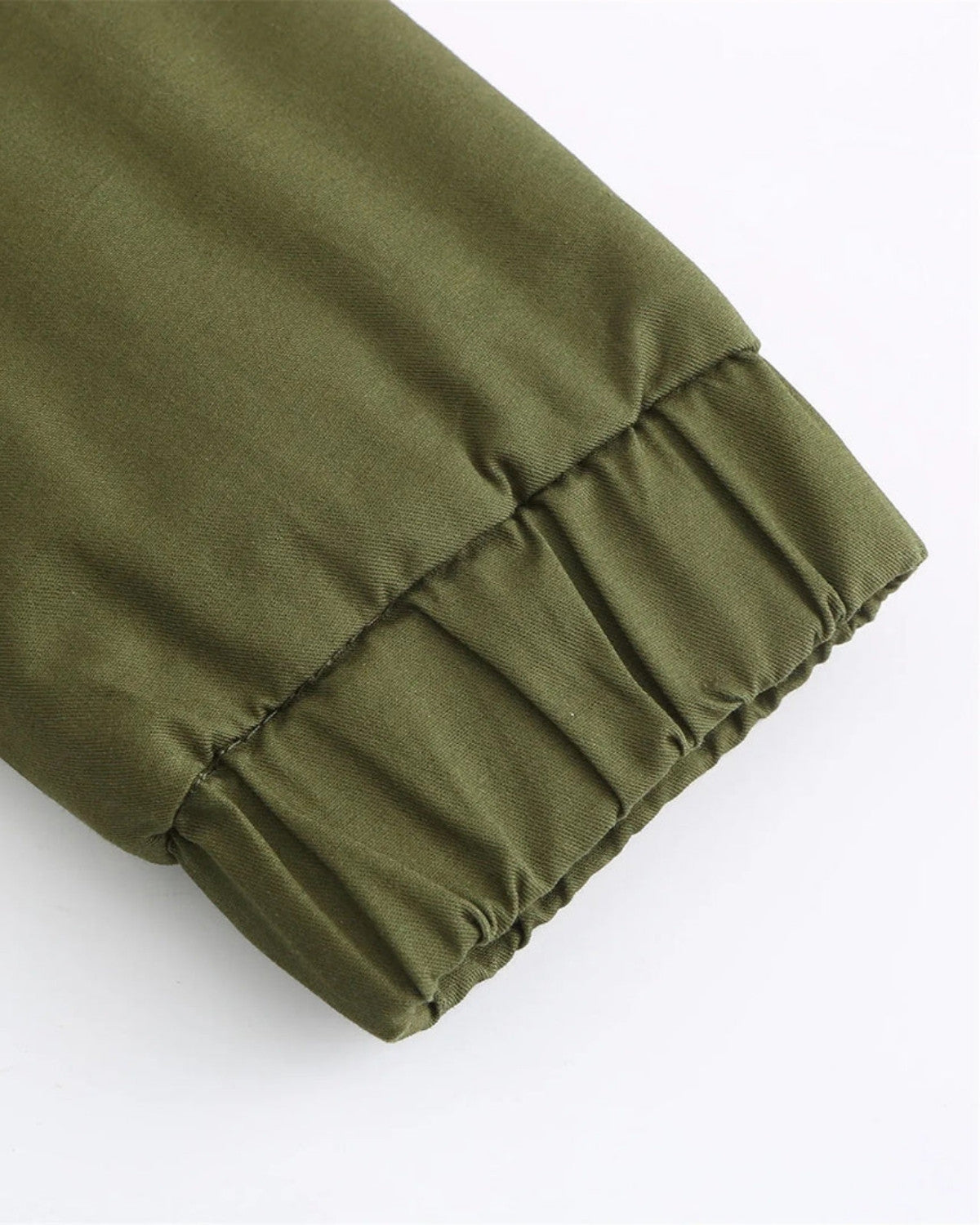 Stijlvolle parka jas met imitatiebont capuchon – Dames