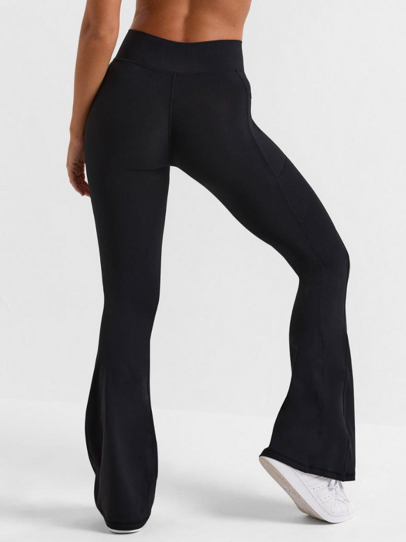 Uitlopende legging met hoge taille en shaping effect – Dames