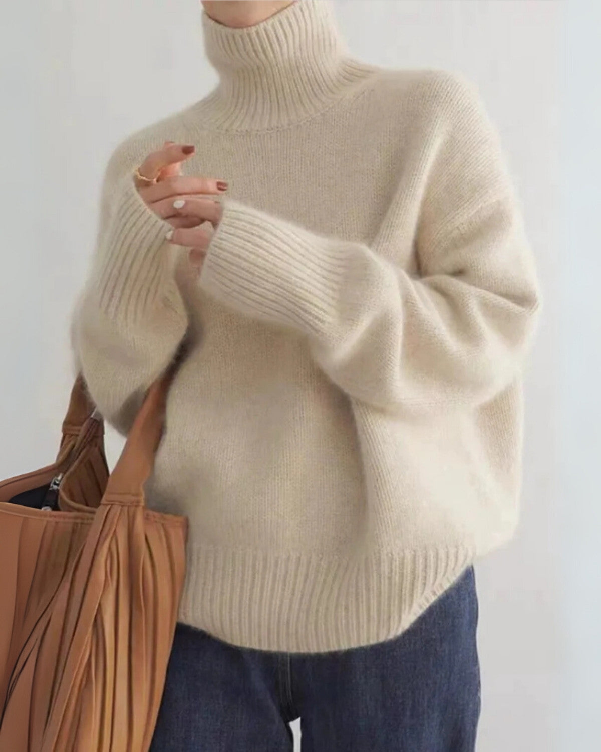 Verfijnde coltrui van kasjmier voor de herfst & winter – Dames
