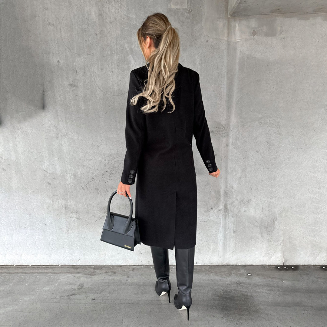 Elegante winterjas dames met warme voering en nette uitstraling – Dames