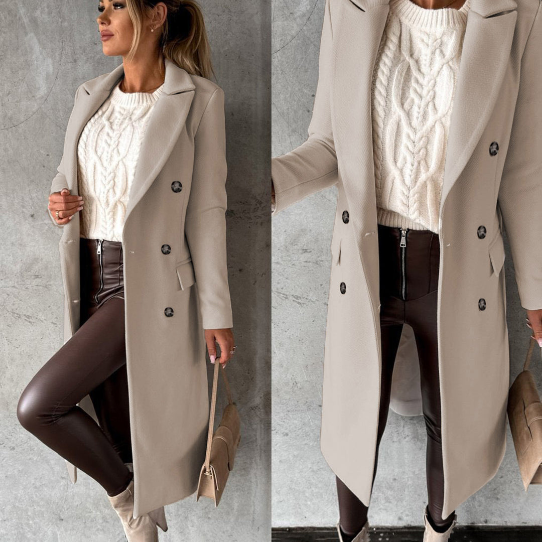 Elegante winterjas dames met warme voering en nette uitstraling – Dames