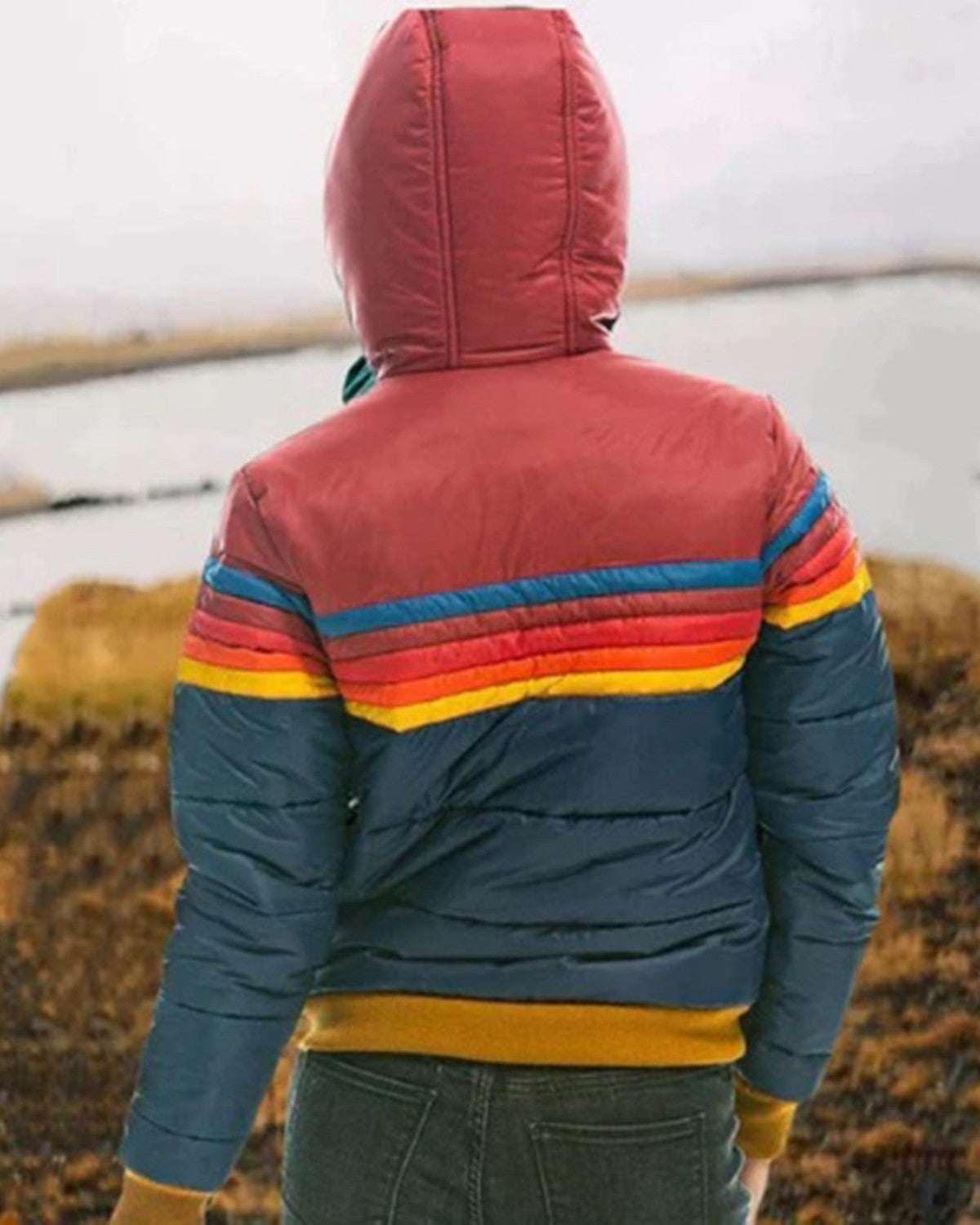Warme jas met capuchon en tijdloos design – Dames
