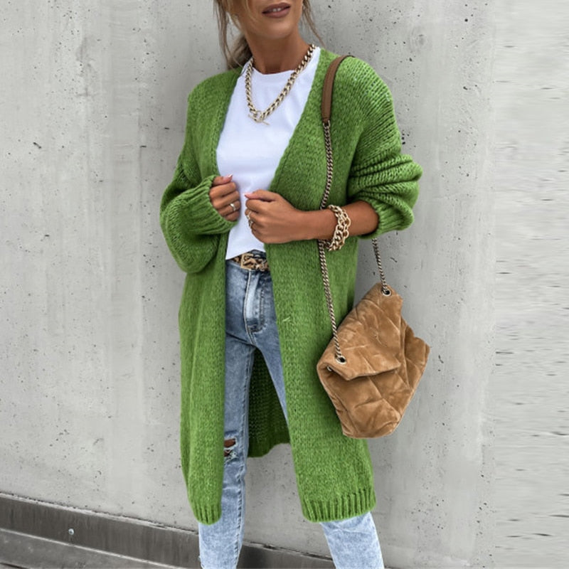 Comfortabel stijlvol herfst vest met warm ontwerp – Dames